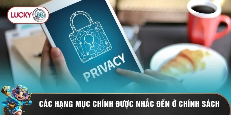 Các hạng mục chính được nhắc đến ở chính sách