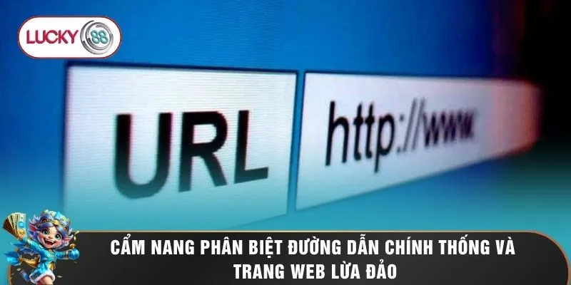 Cẩm nang phân biệt đường dẫn chính thống và trang web lừa đảo