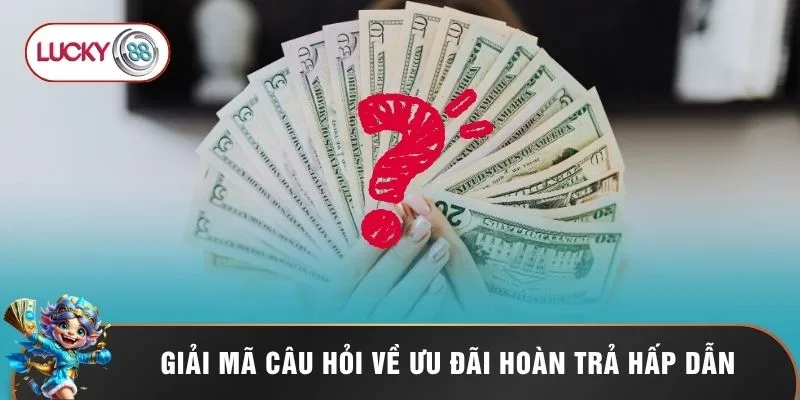 Giải mã câu hỏi về ưu đãi hoàn trả hấp dẫn