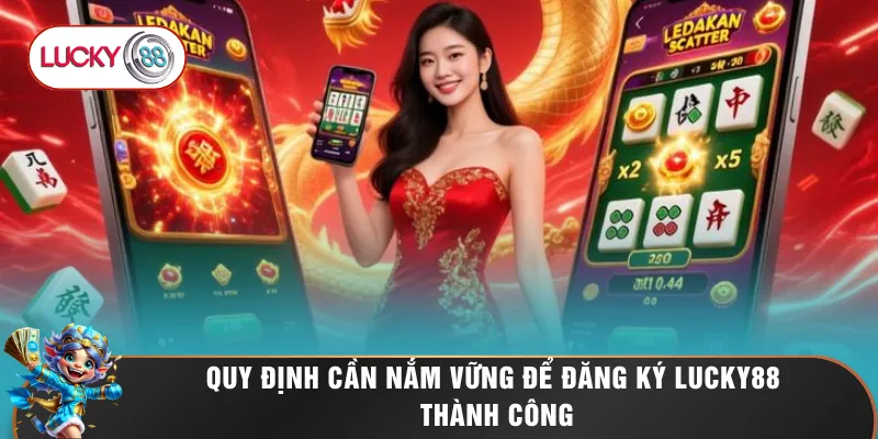 Quy định cần nắm vững để đăng ký LUCKY88 thành công