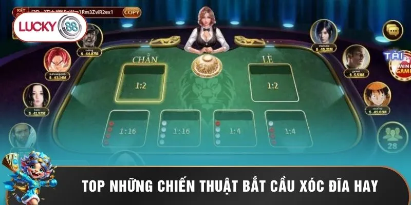 Top những chiến thuật bắt cầu xóc đĩa hay